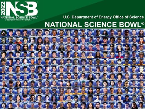 2022 Middle School National Science Bowl Group
