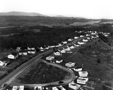 View From Water Tower of Homes in Oak Ridge
