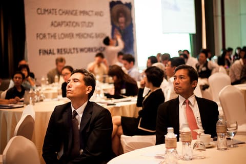 Alfred Nakatsuma, USAID ASIA - REO and Secretary General Santi Boonprakub, ONEP