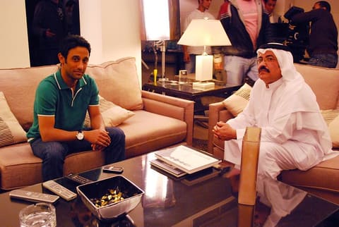 Yasser and his father- two characters