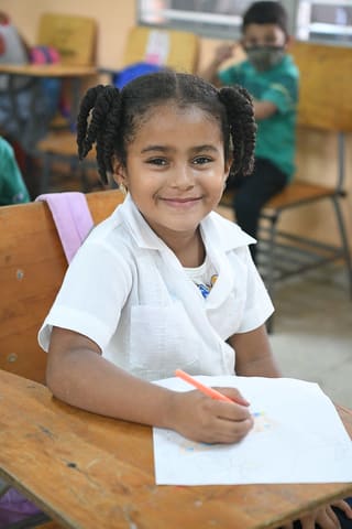 Children at School in Tela