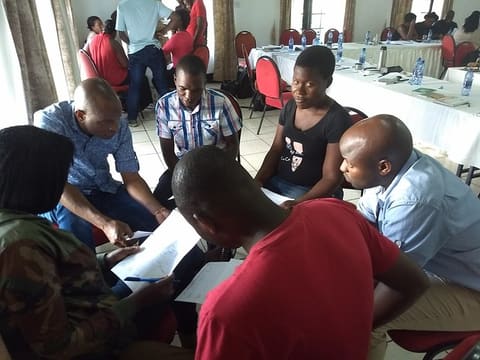 Pact Malawi's team retreat, which integrated Pause and Reflect, Openness, Internal Collaboration, and more.