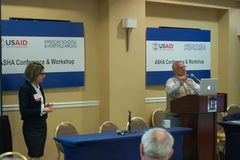 Dr. Erika Clesceri and Mohammad Latif - Day 2 Presenters