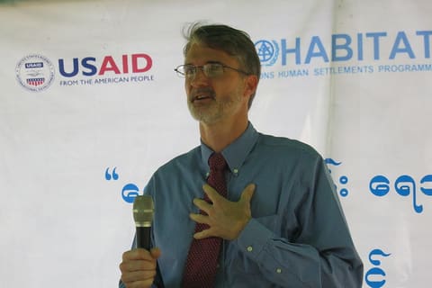 USAID Mission Director Christopher Milligan