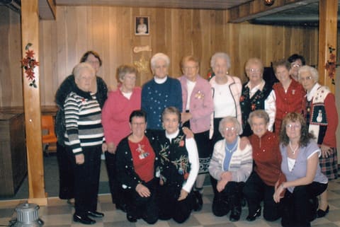 Queen Victoria Lodge meeting in Donkin Morien and Donkin members present December 2010